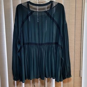 NWOT/ FREE PEOPLE PEPLUM TOP